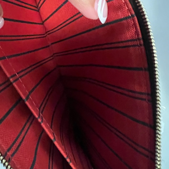 Louis Vuitton Zip Pochette Pouch Wristlet from Neverfull MM - Picture 6 of 8